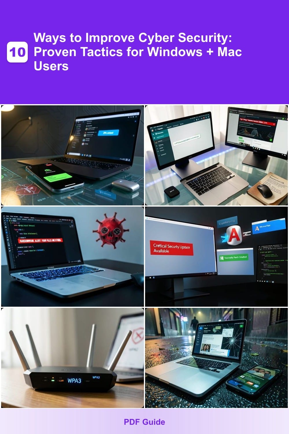 10 Ways to Improve Cyber Security: Proven Tactics for Windows & Mac Users