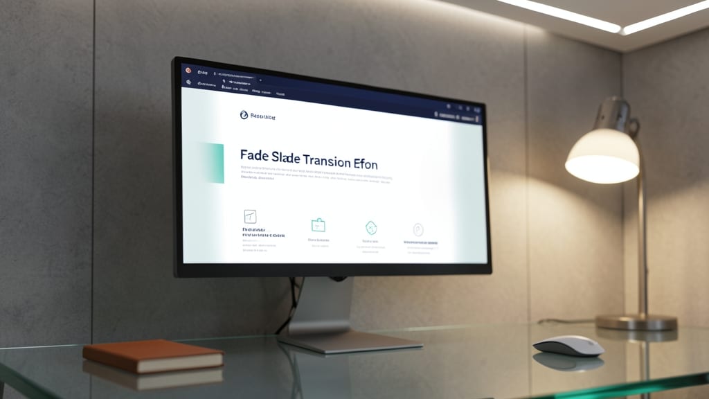 Fade Slide Transition Effect