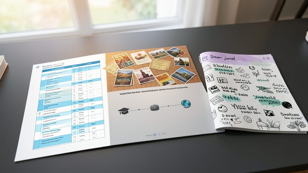 Goal Setting and Vision Board