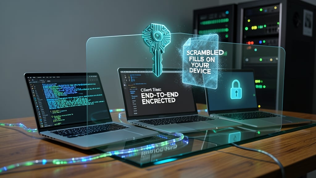 Secure Cloud Storage with End-to-End Encryption